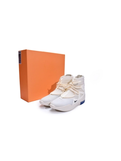 PKGoden Nike Air Fear Of God 1 Sail Black FOG AR4237-100 02