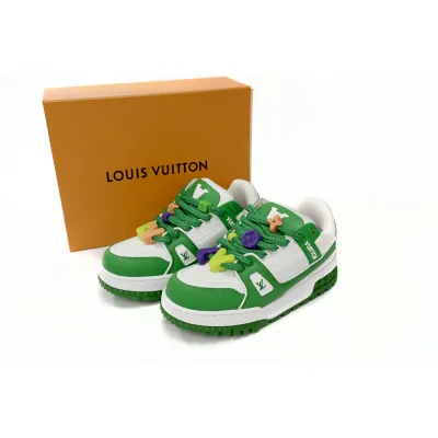  Louis Vuitton White Green 1AB8SD 01