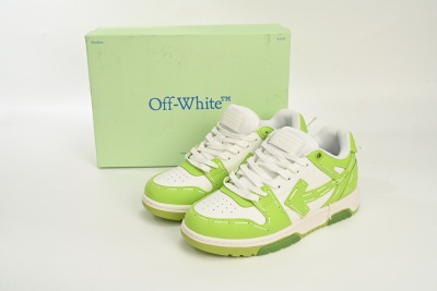 PKGoden OFF-WHITE Out Of Office Green And White Limit OMIA189S 23LEA111 1111 02