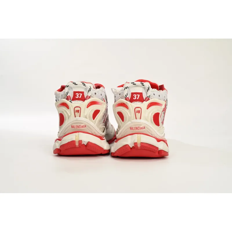 PKGoden   Balenciaga Runner Blue White Red 677402 W3RB2 9060