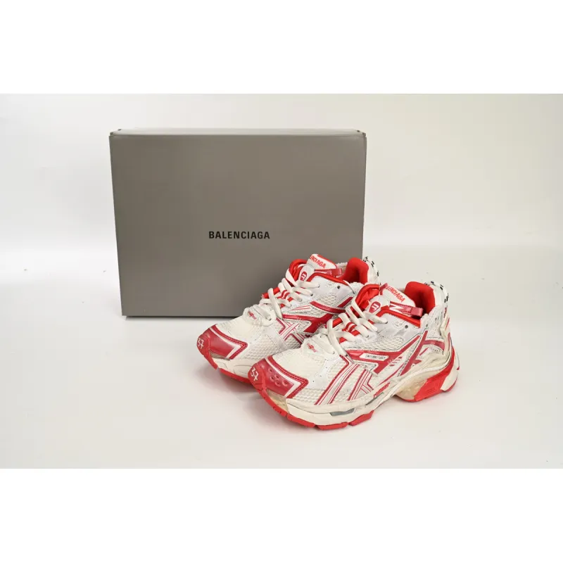 PKGoden   Balenciaga Runner Blue White Red 677402 W3RB2 9060