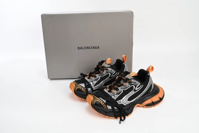 PKGoden    Balenciaga 3XL Sneaker All Black Orange 734731 W3XL3 1178 01