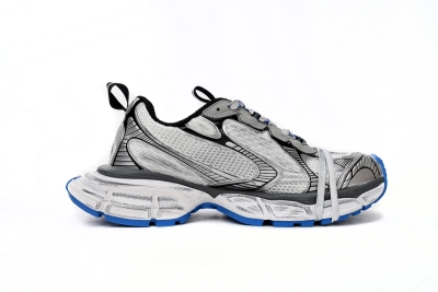 PKGoden  Balenciaga 3XL Sneaker Black And White Blue 734734W3RB7 0226 02