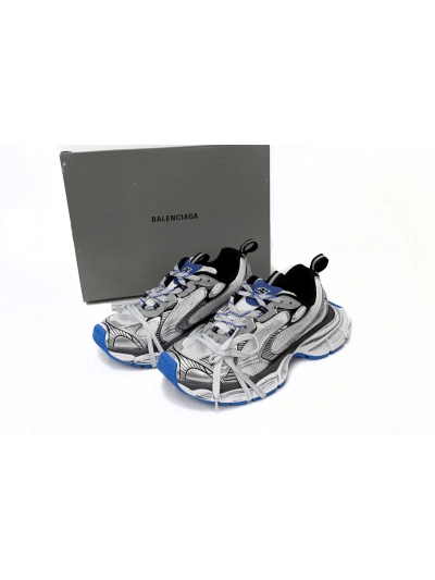 PKGoden  Balenciaga 3XL Sneaker Black And White Blue 734734W3RB7 0226 01