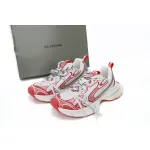 PKGoden   Balenciaga 3XL Sneaker in white and red mesh and polyurethane 734733 W2RG3 1203 