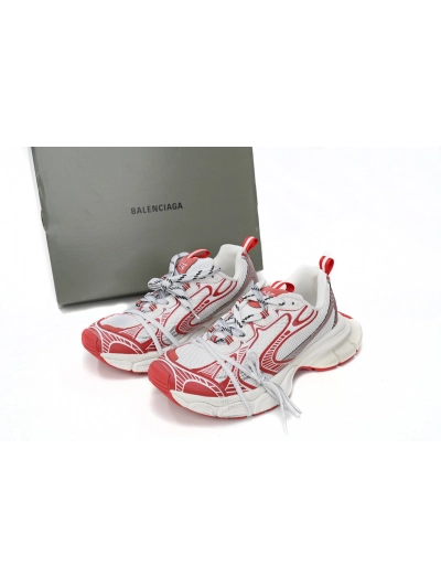 PKGoden    Balenciaga 3XL Sneaker in white and red mesh and polyurethane 734733 W2RG3 1203  01