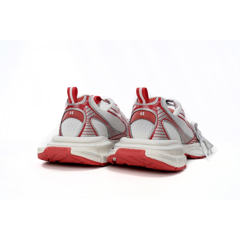 PKGoden   Balenciaga 3XL Sneaker in white and red mesh and polyurethane 734733 W2RG3 1203 