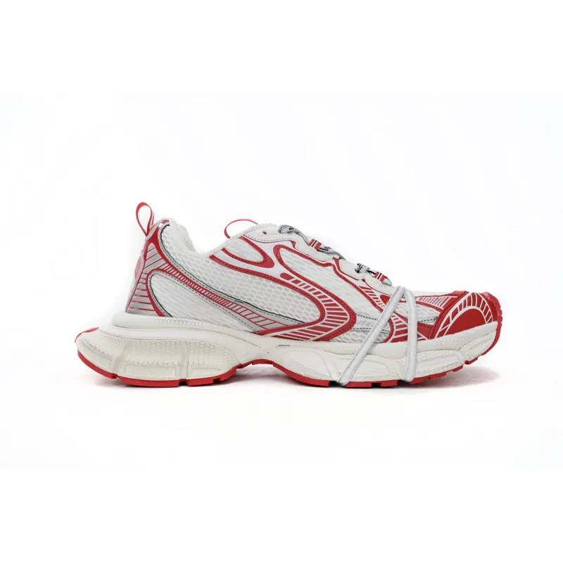 PKGoden   Balenciaga 3XL Sneaker in white and red mesh and polyurethane 734733 W2RG3 1203 