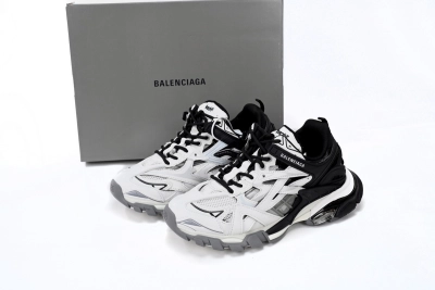 PKGoden    Balenciaga Track 2 Sneaker Black And White 568614 W2GN3 1090 01