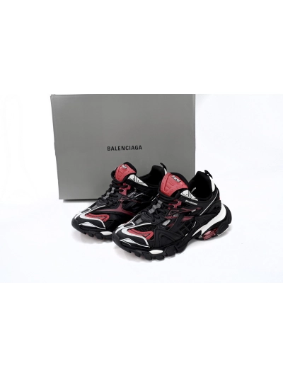 PKGoden    Balenciaga Track 2 Sneaker Military Black White Red 568614 W2GN3 6000 01