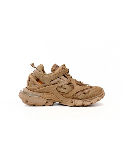 PKGoden    Balenciaga Track 2 Sneaker Military Brown 568615 W3AG1 2706 02