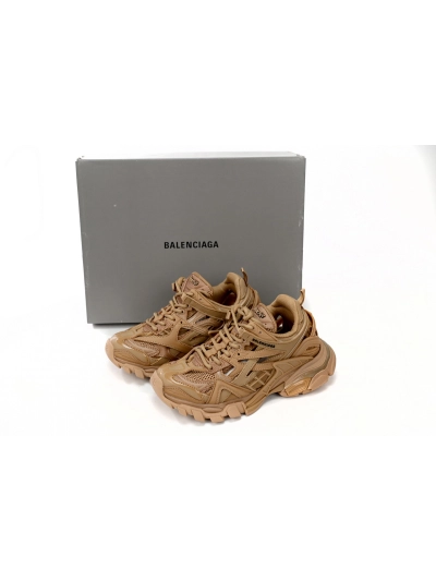 PKGoden    Balenciaga Track 2 Sneaker Military Brown 568615 W3AG1 2706 01
