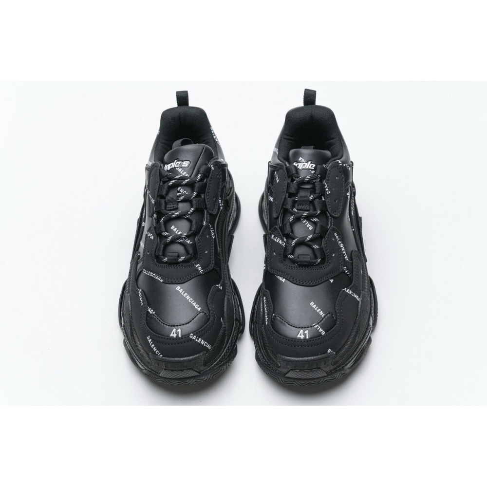 PKGoden   Balenciaga Triple S Black 524039 W06E2 2020