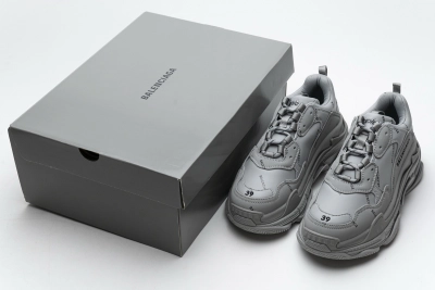 PKGoden    Balenciaga Triple S Grey Black 536737 W2FA1 1210 01