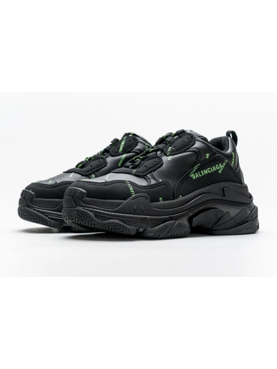 PKGoden    Balenciaga Triple S Letter Fluorescent Yellow 524039 W2FA1 7633 02