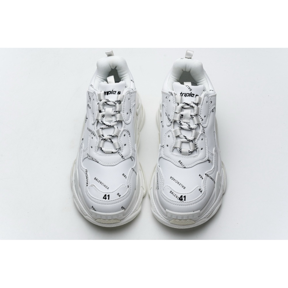 PKGoden   Balenciaga Triple S White 524039 W06E2 2021