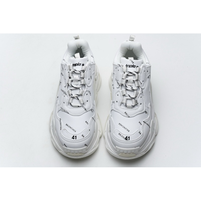 PKGoden   Balenciaga Triple S White 524039 W06E2 2021