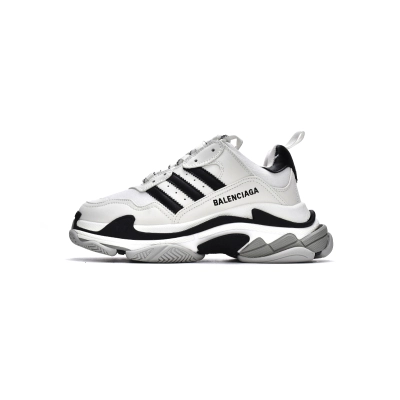 PKGoden PKGoden  Balenciaga X adidas Triple S faux-leather trainers 01