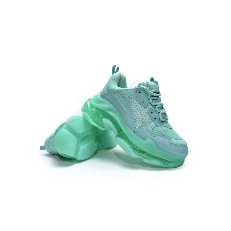 PKGoden   Balenciaga Triple S Aqua 544351 W2GA1 4500