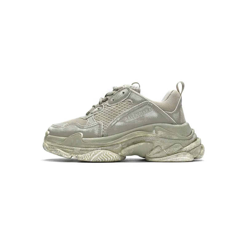 PKGoden   Balenciaga Triple S Beige 536737 W3CN3 9700