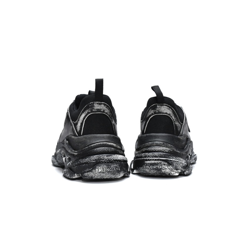 PKGoden   Balenciaga Triple S Black 524039 WN3 1000