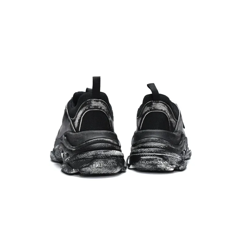 PKGoden   Balenciaga Triple S Black 524039 WN3 1000