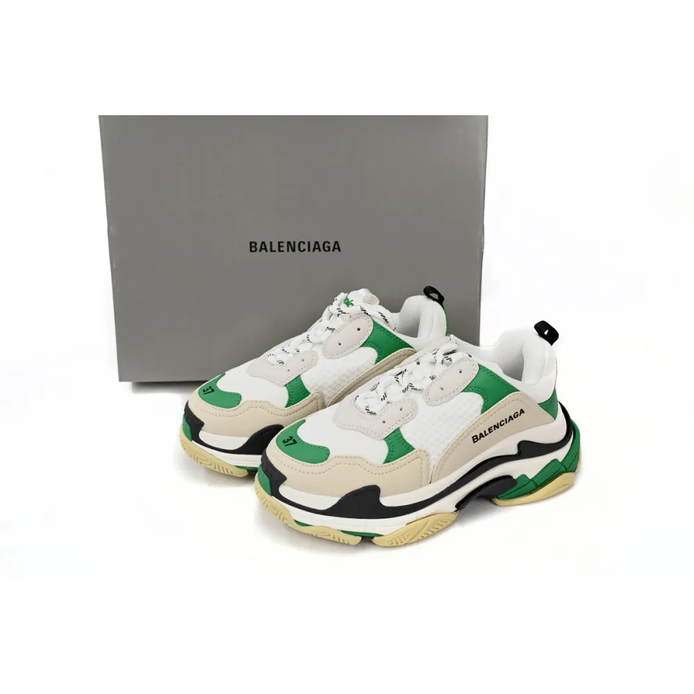 PKGoden PKGoden  Balenciaga Triple S Black And White Green 524039 W09O1 9090