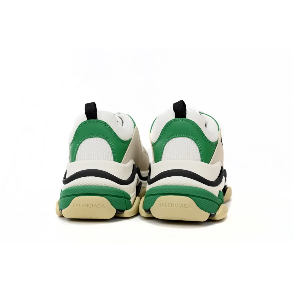 PKGoden   Balenciaga Triple S Black And White Green 524039 W09O1 9090