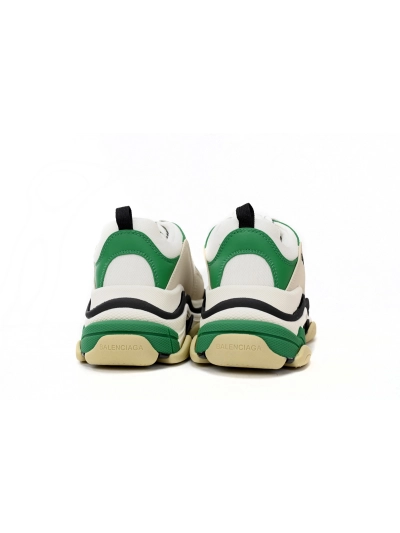 PKGoden    Balenciaga Triple S Black And White Green 524039 W09O1 9090 02