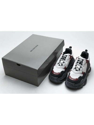 PKGoden    Balenciaga Triple S Black Brown Red 541624 W09O1 2268 01