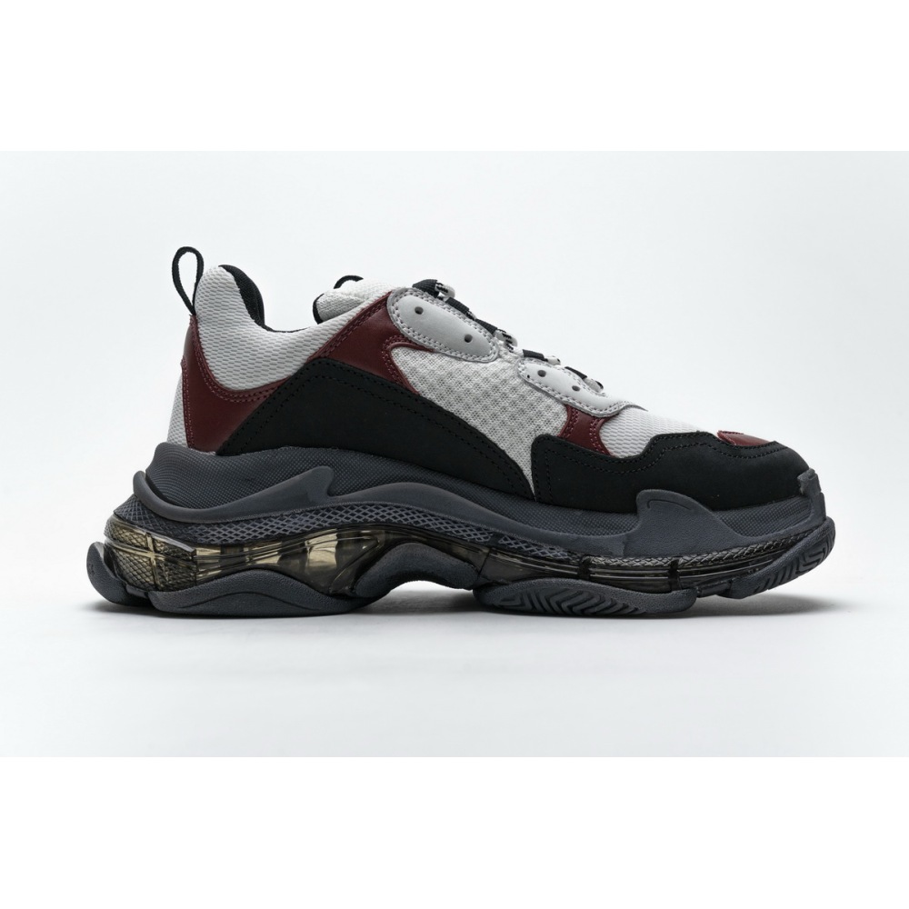 PKGoden   Balenciaga Triple S Black Brown Red 541624 W09O1 2268