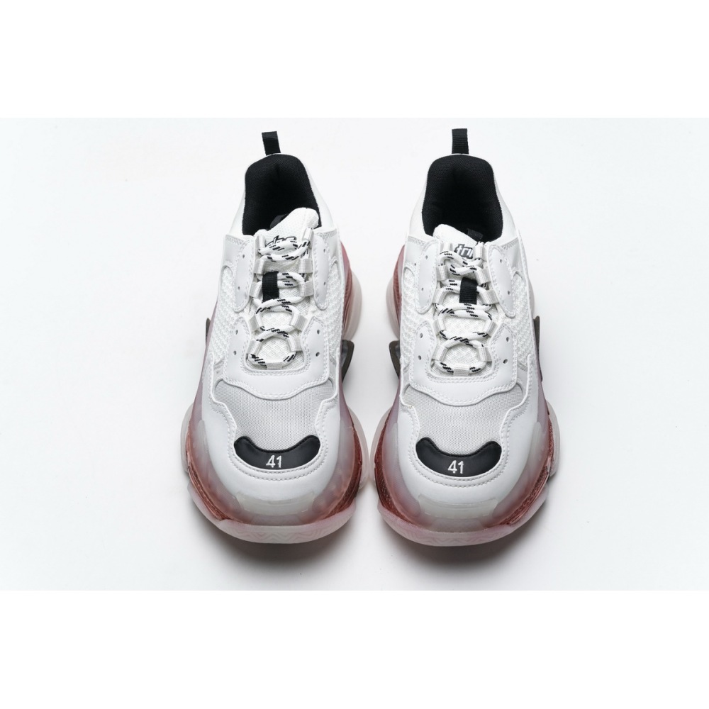 PKGoden   Balenciaga Triple S Milk White Black 0625 W09O1
