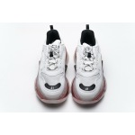 PKGoden   Balenciaga Triple S Milk White Black 0625 W09O1