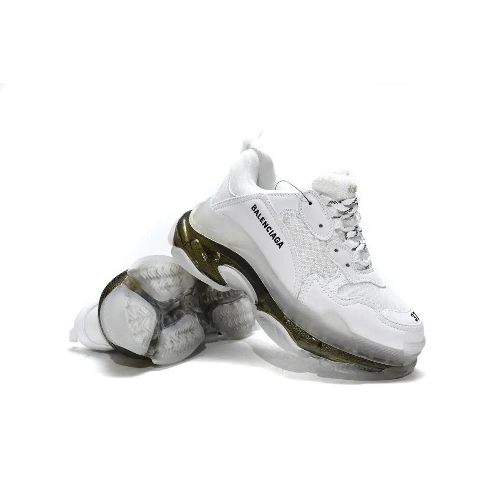 PKGoden   Balenciaga Triple S White Carbon Ash 544351 W0901 9001