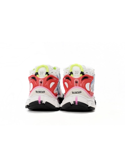 PKGoden    Balenciaga Runner White Blue Red 677402 W3RB6 9645 02
