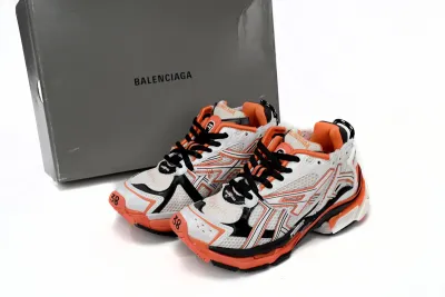 PKGoden Balenciaga Runner White Orange Black 677402 W3RB7 9051 02