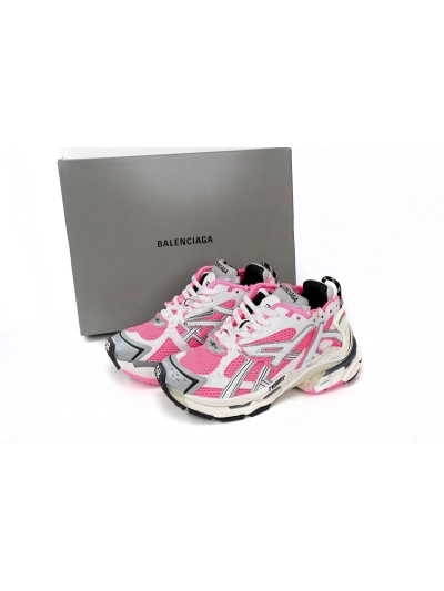PKGoden Balenciaga Runner White Red Powder 677402 W3RBN 9155 02