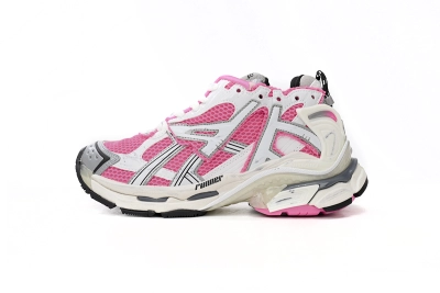 PKGoden Balenciaga Runner White Red Powder 677402 W3RBN 9155 01