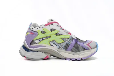 PKGoden    Balenciaga Runner White Yellow Purple 677402 W3RH5 0308 02