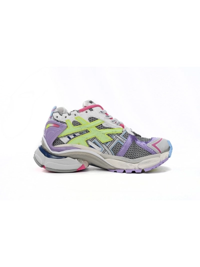 PKGoden    Balenciaga Runner White Yellow Purple 677402 W3RH5 0308 02