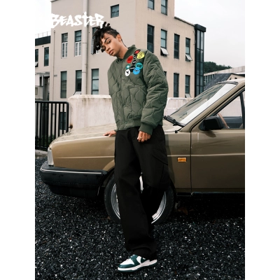 Beaster man's cotton clothes BR L091 Streetwear, B34516S246 01