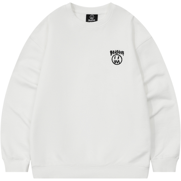 Beaster man's crew neck sweatshirt BR L005 Streetwear, B31508Z203-180431