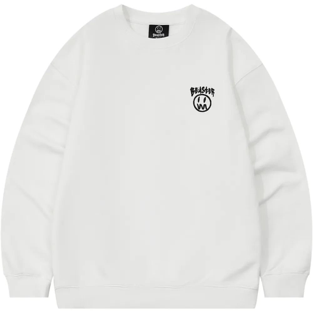 Beaster man's crew neck sweatshirt BR L005 Streetwear, B31508Z203-180431