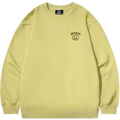 Beaster man's crew neck sweatshirt BR L005 Streetwear, B31508Z203-180431