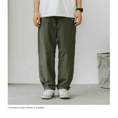 714street Man's casual pants 7S 099 Streetwear,212402 02