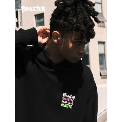Beaster man's and Women's hooded sweatshirt BR L007 Streetwear, B34408S256 02