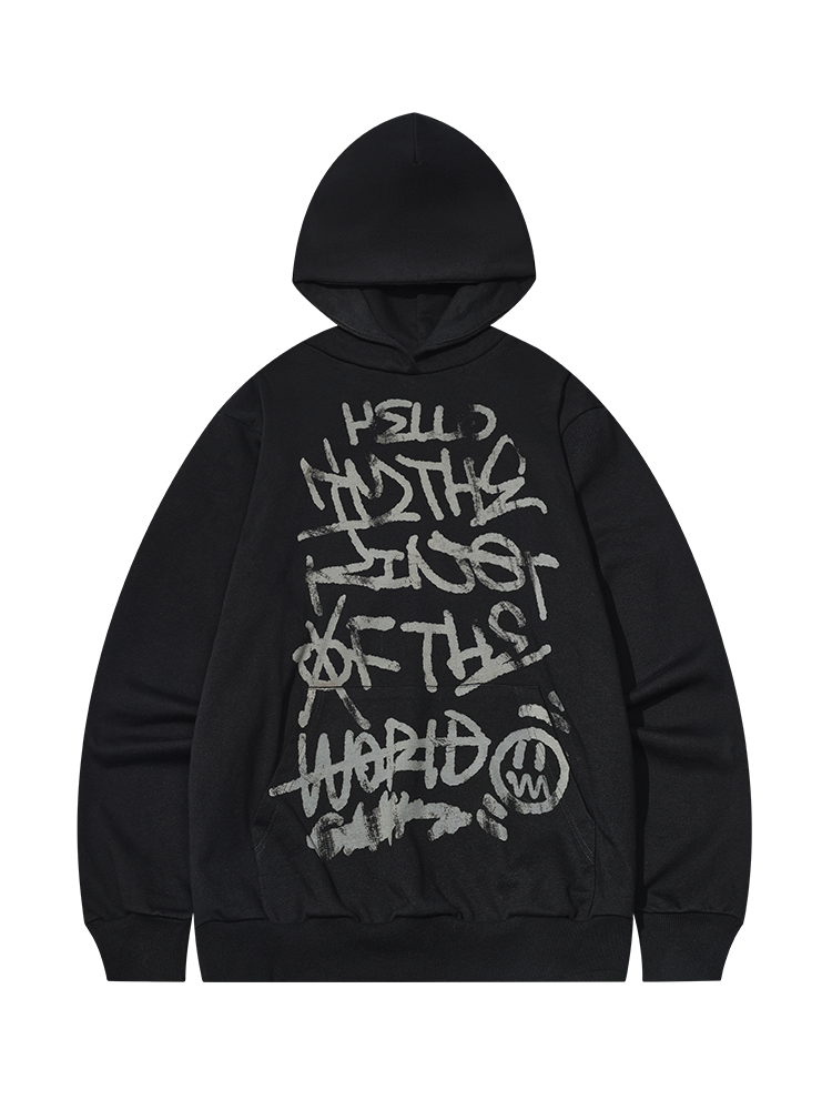 Beaster man's and Women's hooded sweatshirt BR L008 Streetwear, B34408B302