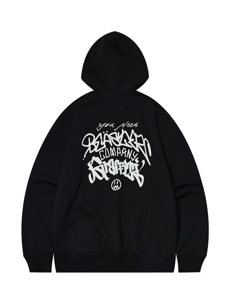 Beaster man's and Women's hooded sweatshirt BR L016 Streetwear, B34208B315