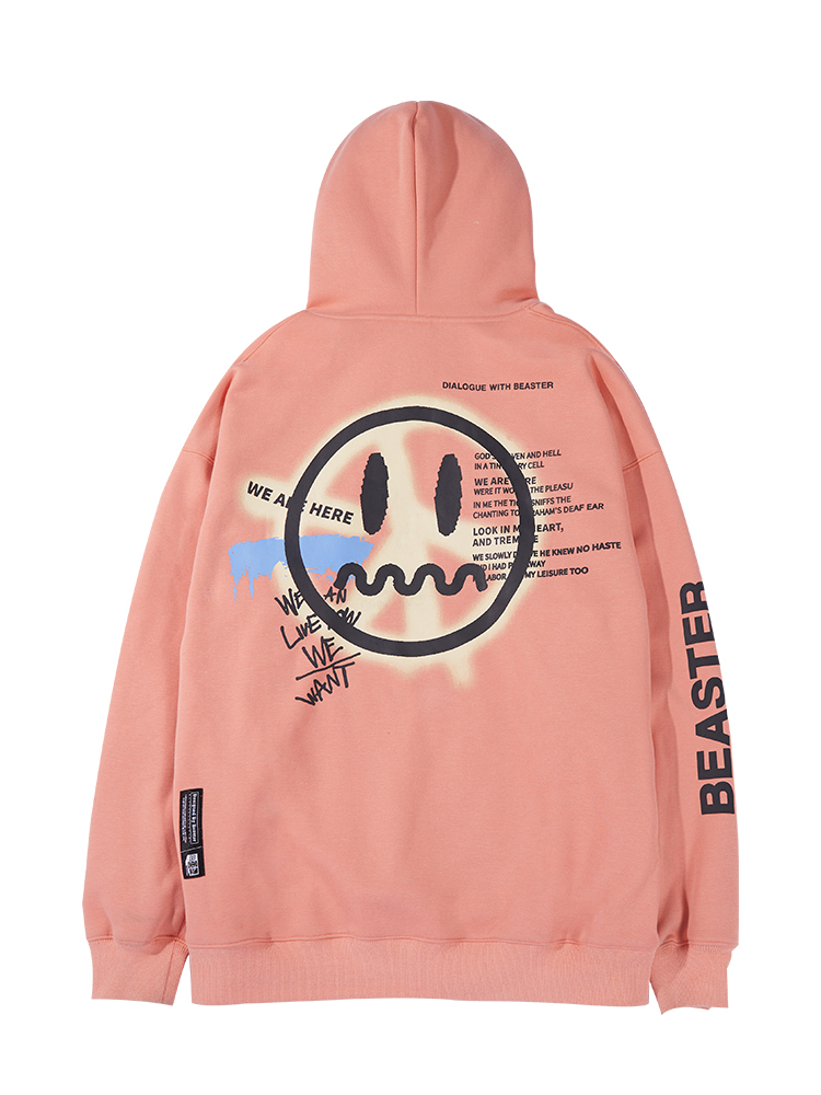 Beaster man's and Women's hooded sweatshirt BR L020 Streetwear, B042091228-308127