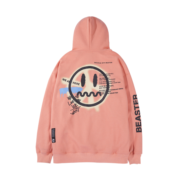 Beaster man's and Women's hooded sweatshirt BR L020 Streetwear, B042091228-308127